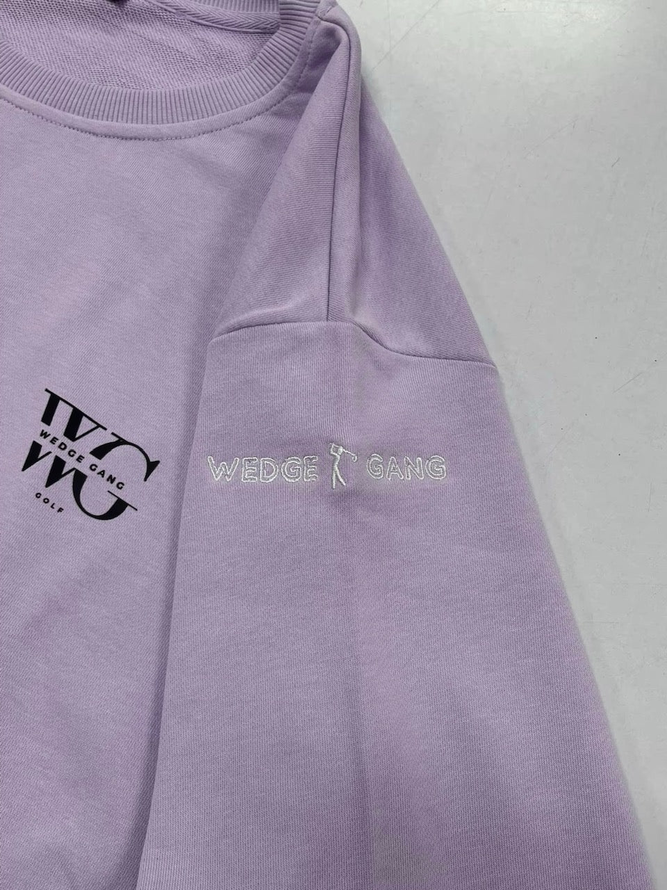 2025 Wedge Gang Light Purple Sweatshirt