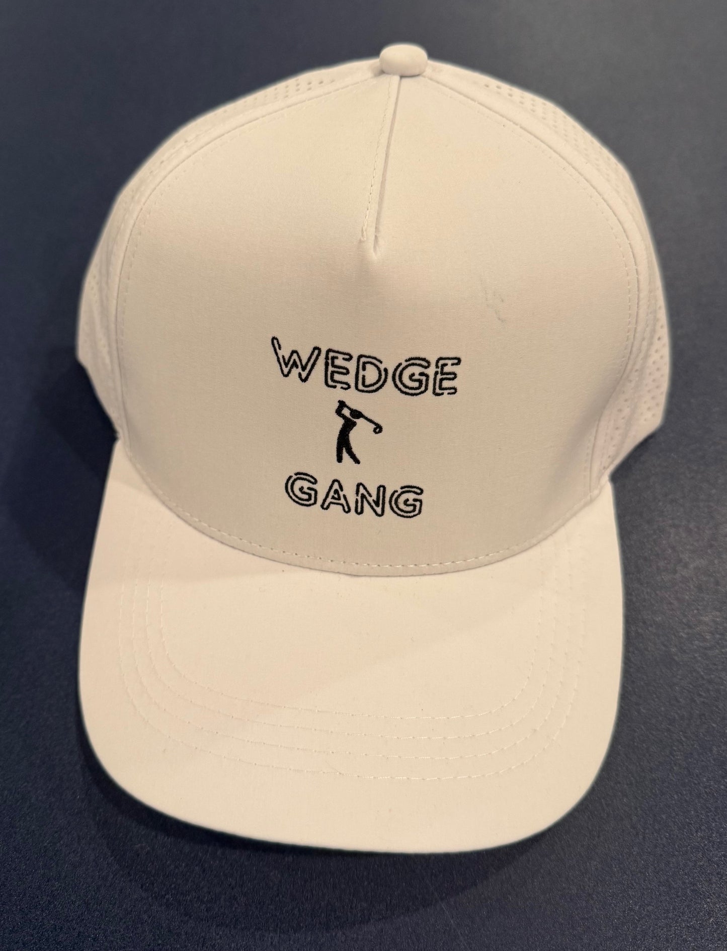 2025 Wedge Gang White Adjustable Hat