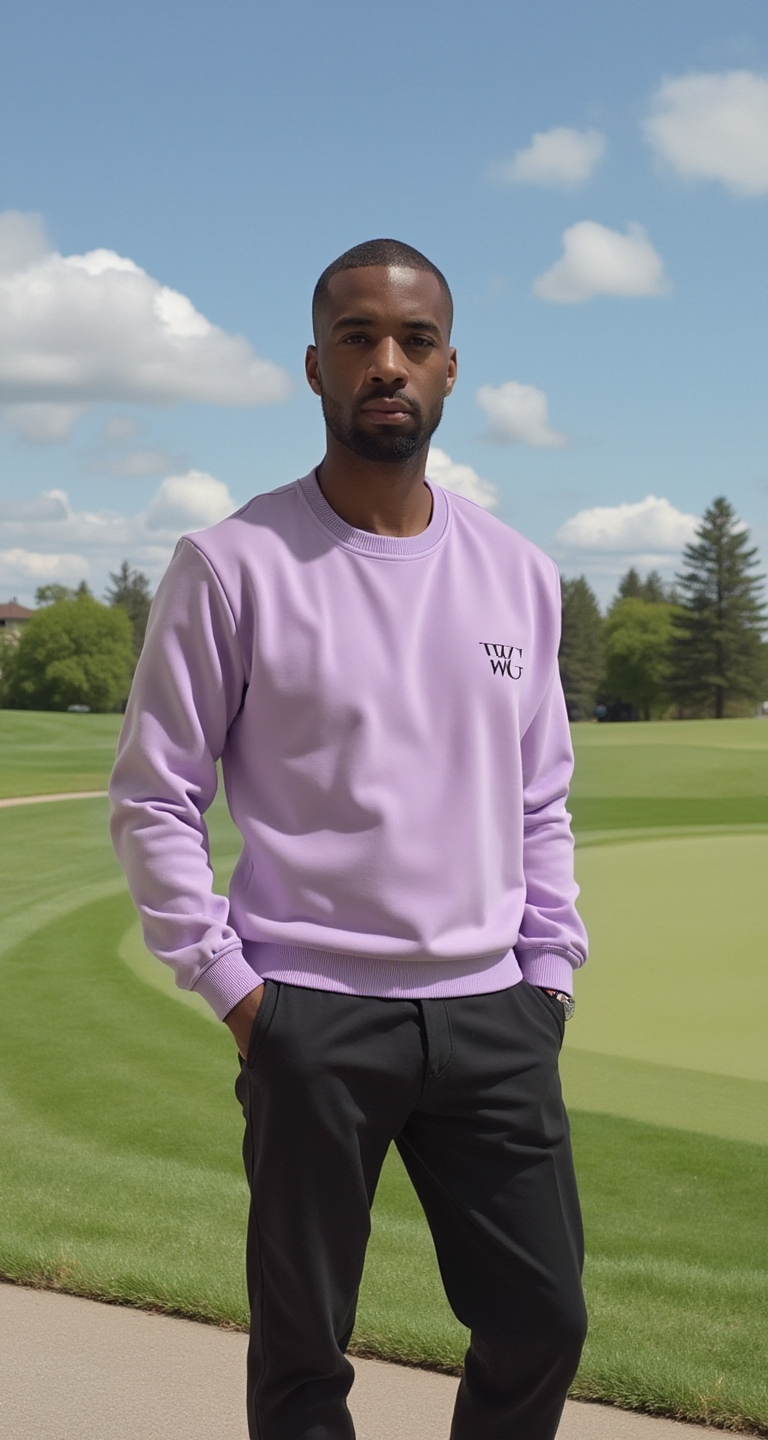2025 Wedge Gang Light Purple Sweatshirt