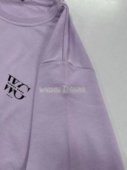 2025 Wedge Gang Light Purple Sweatshirt