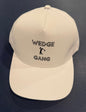 2025 Wedge Gang White Adjustable Hat