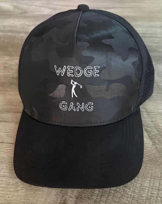 2025 Wedge Gang Black Camo Adjustable Hat
